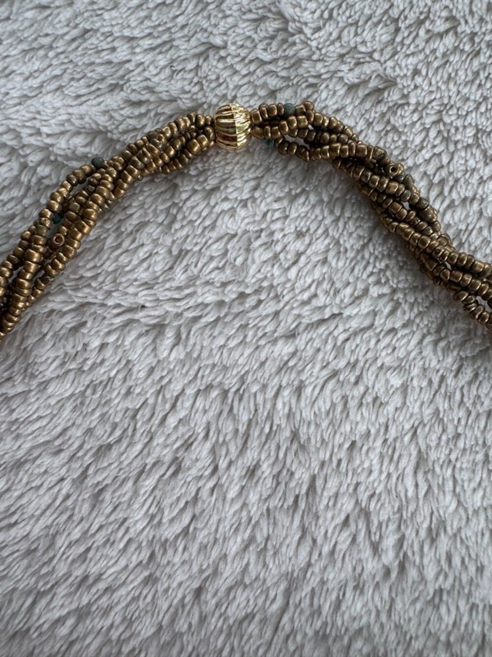 Beaded Rhinestone Mini Handbag - Picture 7 of 12